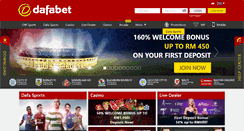 Desktop Screenshot of dafafootball.com